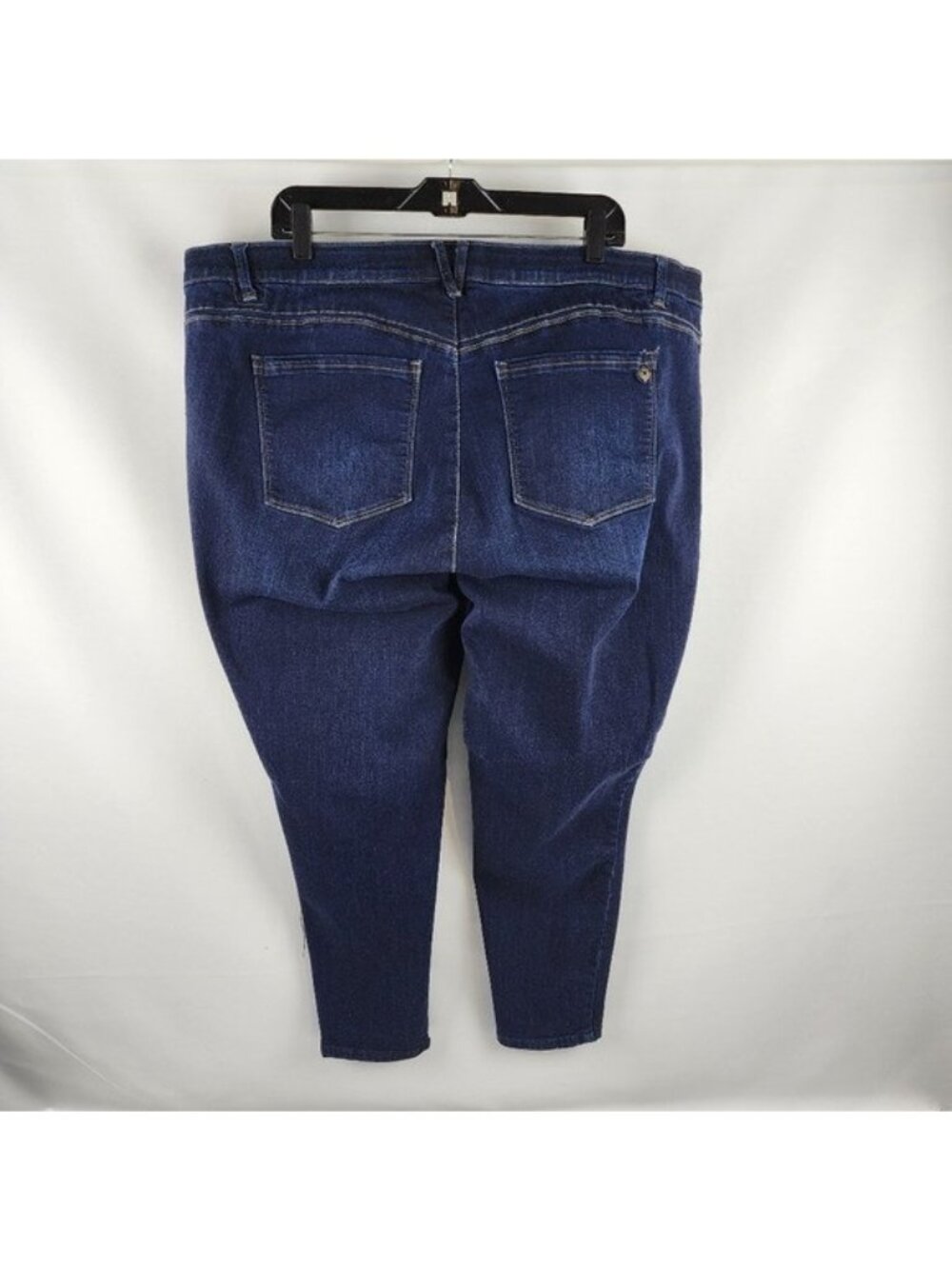 Democracy Womens Ab Solution Ankles Blue Jeans Plus Size 22W (40X26) - Picture 7 of 10